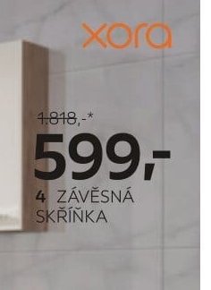 4 závěsná skříňka