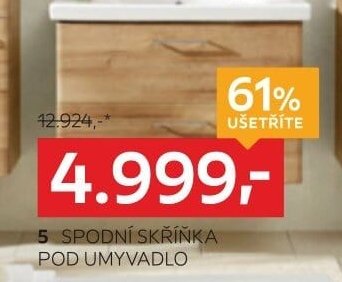 5 spodní skříňka pod umyvadlo