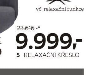 5 RELAXAČNÍ KŘESLO