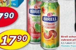 Nealkoholické pivo ochucené Birell