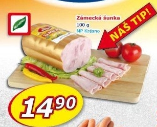 Šunka zámecká Krásno