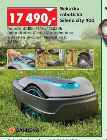 Sekačka robotická Sileno city 400