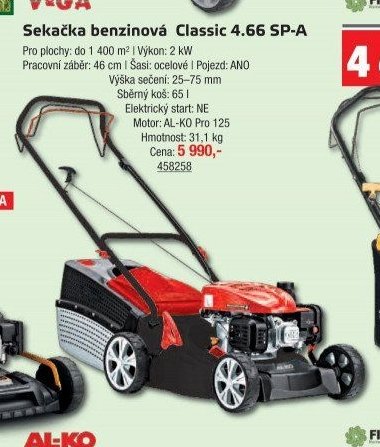Sekačka benzínová Classic 4.66 SP-A