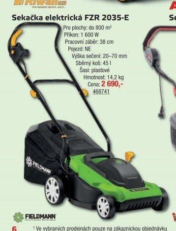Sekačka elektrická FZR 2035-E