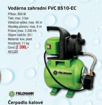 Vodárna zahradní FVC 8510-EC