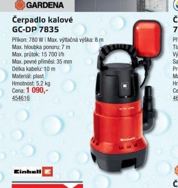 Čerpadlo kalové GC-DP 7835