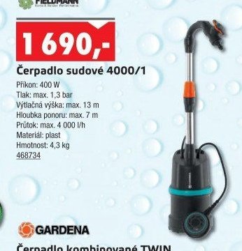 Čerpadlo sudové 4000/1