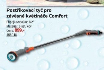 Postřikovací tyč pro závěsné květináče Comfort