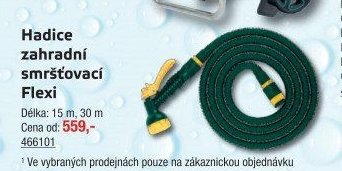 Hadice zahradní smršťovací Flexi