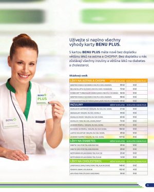 akční leták BENU Lékárna 1.6.2020-30.6.2020