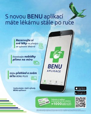 akční leták BENU Lékárna 1.6.2020-30.6.2020