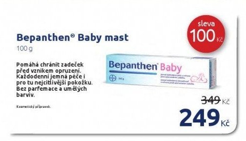 Bepanthen Baby mast 100 g