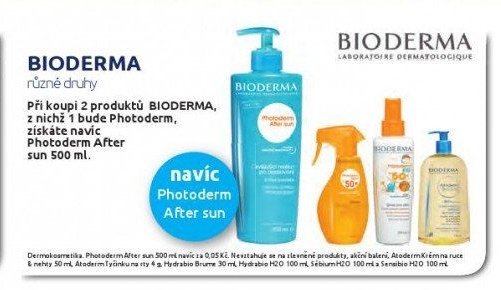 BIODERMA různé druhy