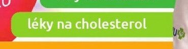 Léky na cholesterol