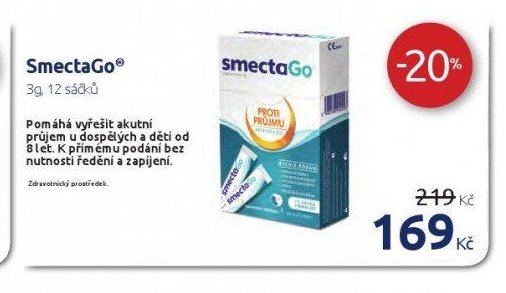 SmectaGo 3g, 12 sáčků
