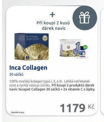 Inca Collagen 30 sáčků