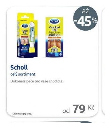 Scholl celý sortiment