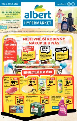 akční leták Albert 3.6.2020-9.6.2020