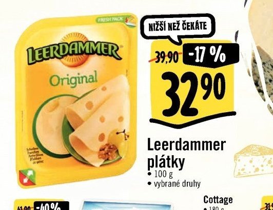 Leerdammer plátky