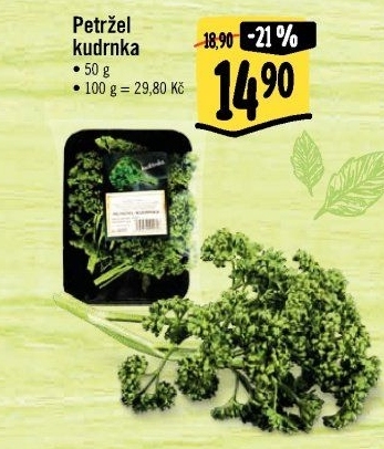 Nať petrželová kadeřavá