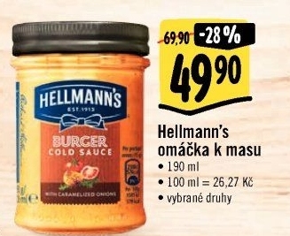 Omáčky k masu Hellmann'