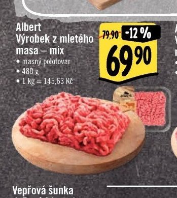 Albert Výrobek z mletého masa - mix