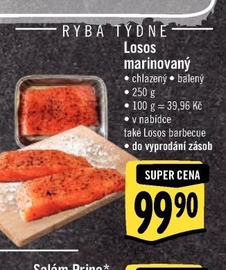 Losos marinovaný