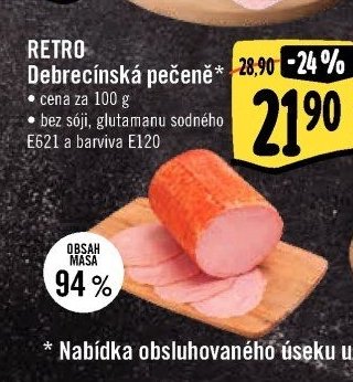 RETRO Debrecínská pečeně*