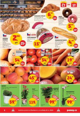 akční leták Penny Market 4.6.2020-10.6.2020