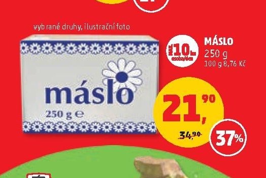 Máslo 250 g