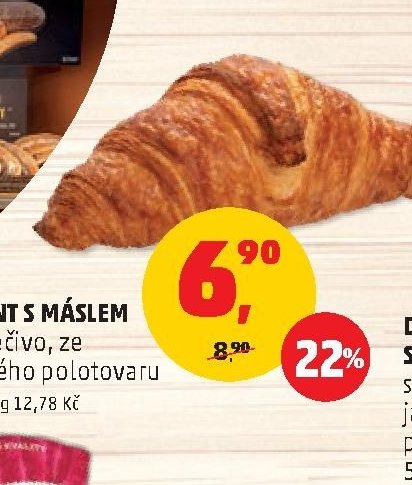 CROISSANT S MÁSLEM