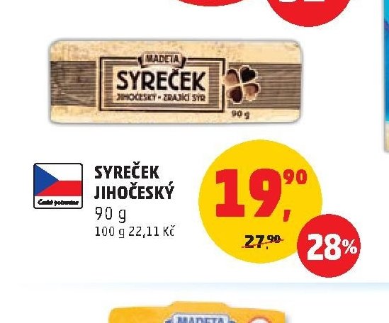Syreček jihočeský 90 g