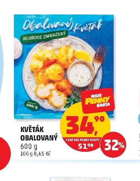 KVĚTÁK OBALOVANÝ