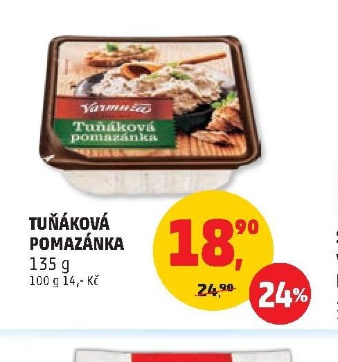 TUŇÁKOVÁ POMAZÁNKA