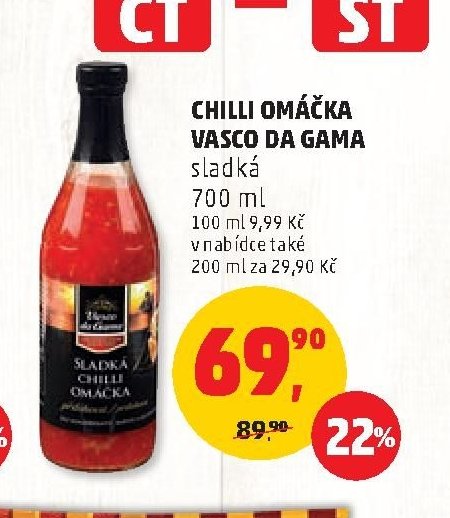 Chilli omáčka Vasco da Gama