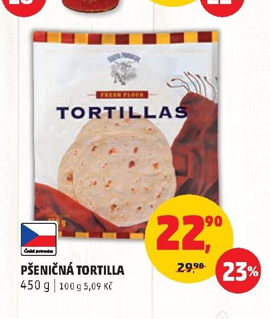 Pšeničná tortilla