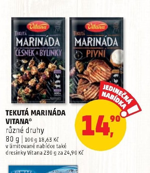 Tekutá marináda Vitana