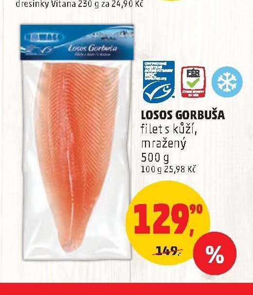 Losos gorbuša