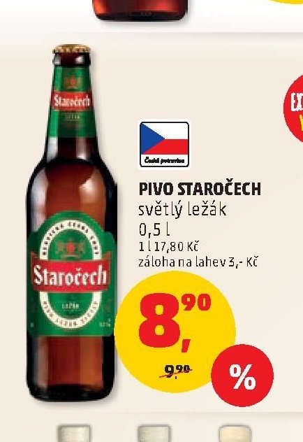 PIVO STAROČECH světlý ležák