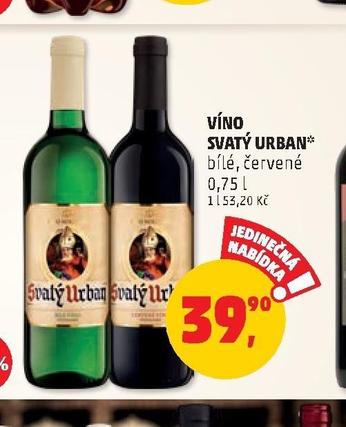 VÍNO SVATÝ URBAN*