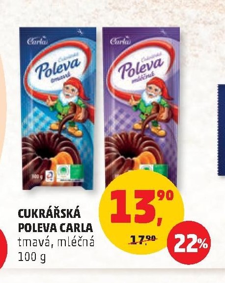 Cukrářská poleva Carla