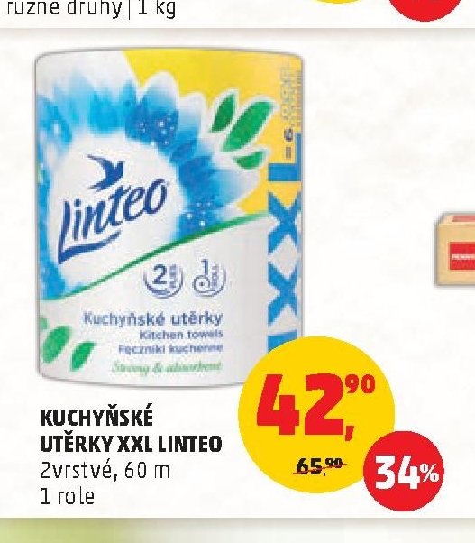Kuchyňské utěrky XXL Linteo