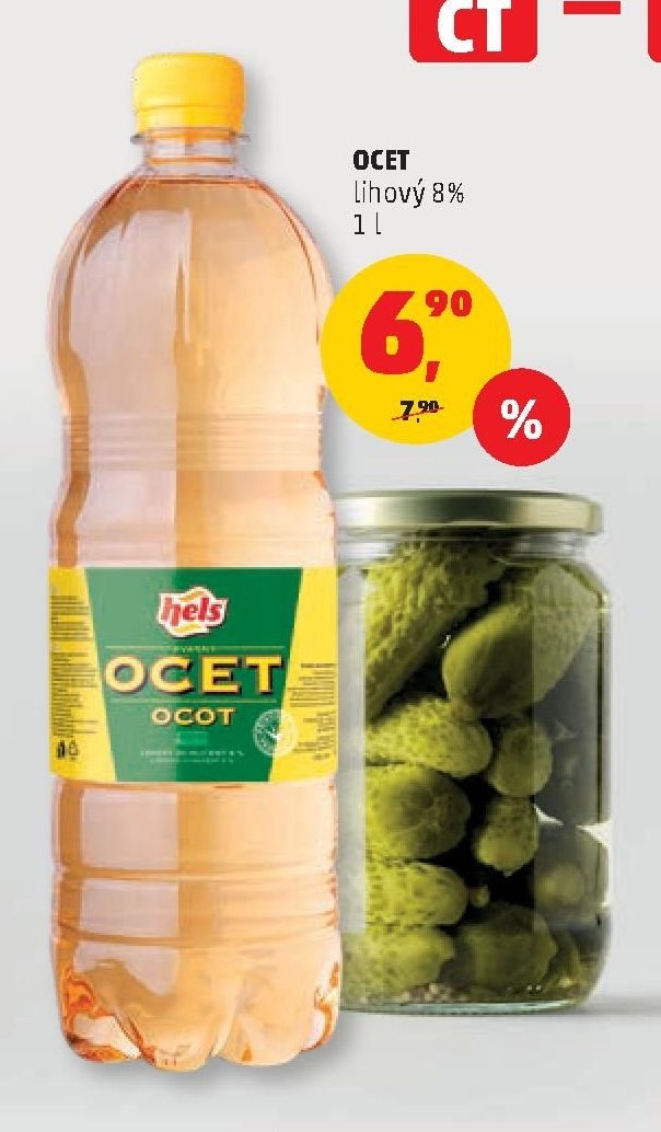 Ocet lihový 8% 1l