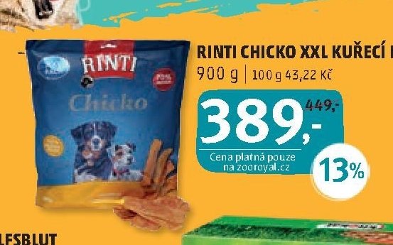 RINTI CHICKO XXL KUŘECÍ MASO