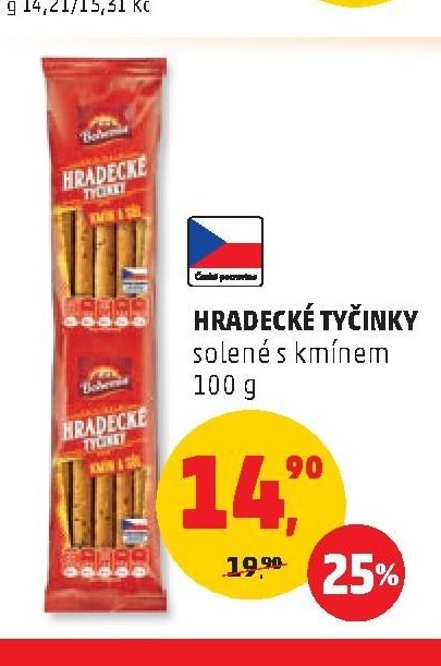 HRADECKÉ TYČINKY