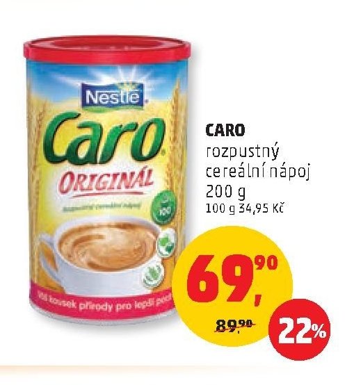 CARO rozpustný cereální nápoj 200 g