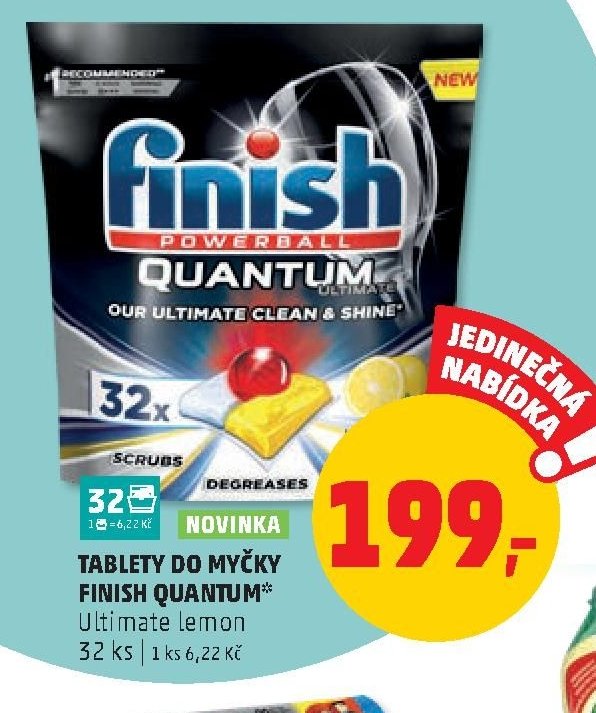 TABLETY DO MYČKY FINISH QUANTUM