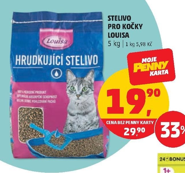 Stelivo pro kočky Louisa