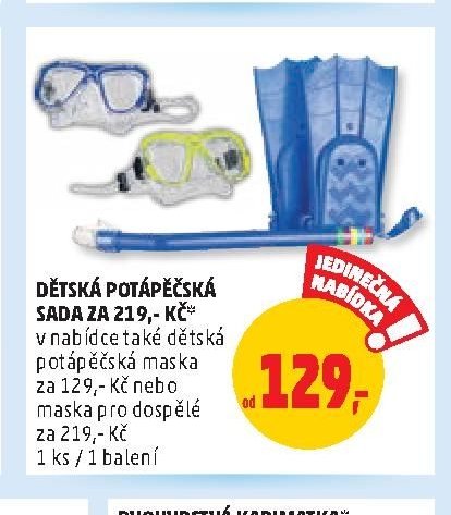 Dětská potápěčská sada
