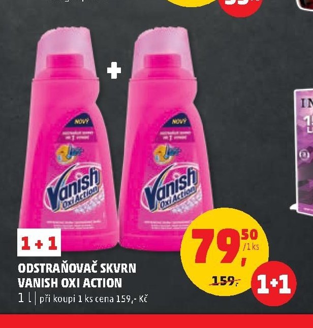 ODSTRAŇOVAČ SKVRN VANISH OXI ACTION